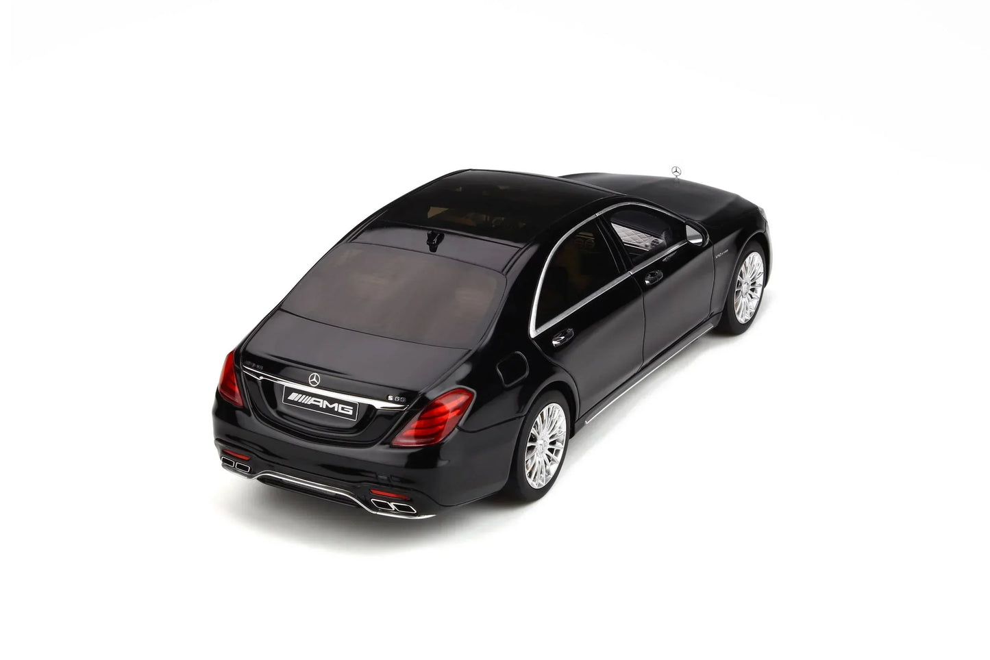 MJ Model 1:64 Mercedes-Benz S65 AMG W222 Diecast Car Model | Luxury AMG S-Class Collectible