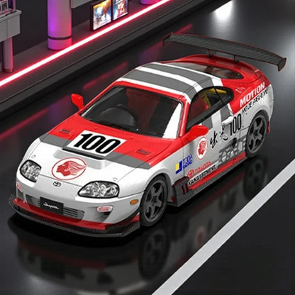 BSC Toyota 1:64  Supra A80 Idemitsu 100 Regular Edition Racing   Diecast Car Model