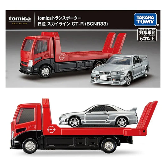 Takara Tomy Tomica Premium Transporter Nissan Skyline GT-R (BCNR33) - Jaiman Toys