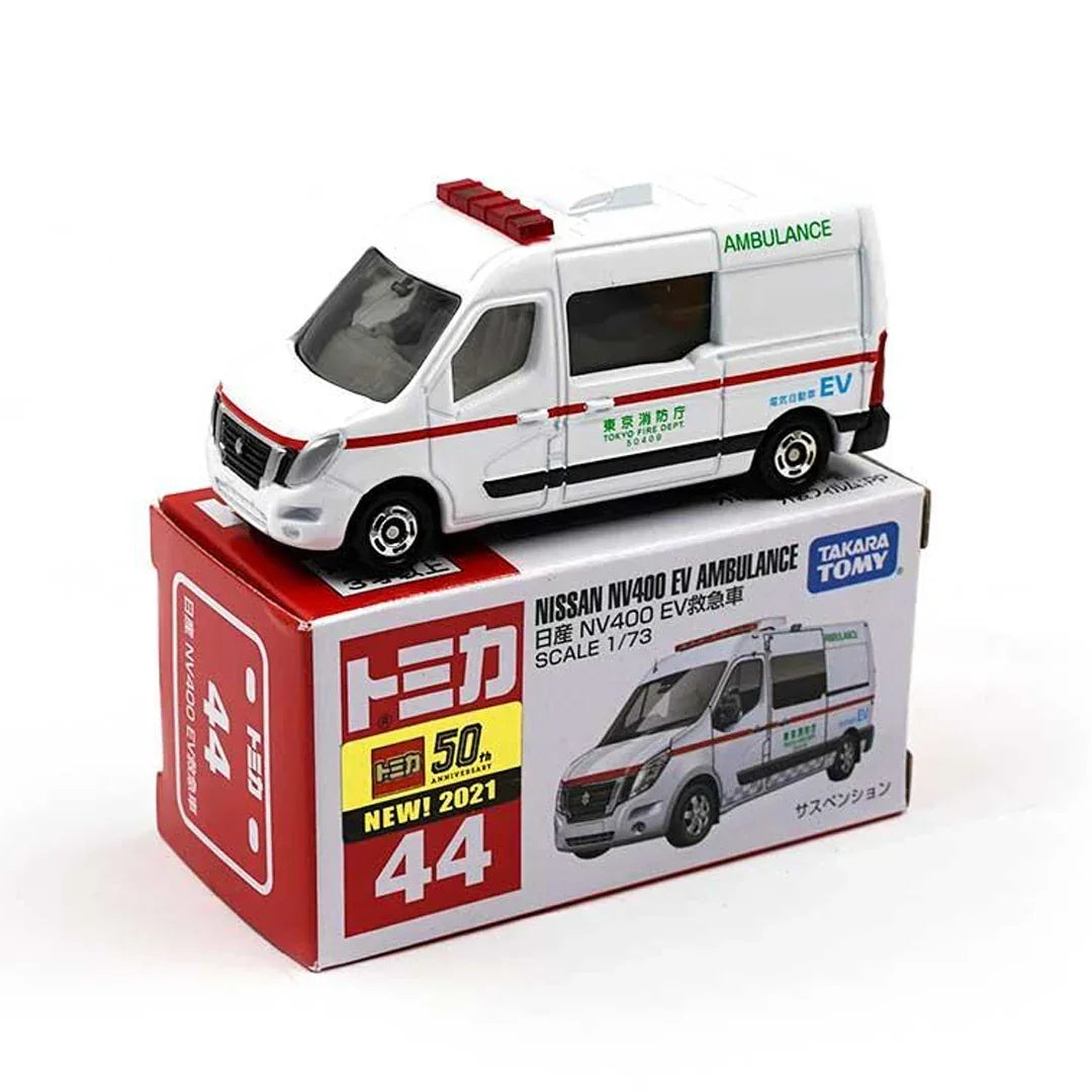 Tomica No.44 Nissan NV400 EV Ambulance - Jaiman Toys