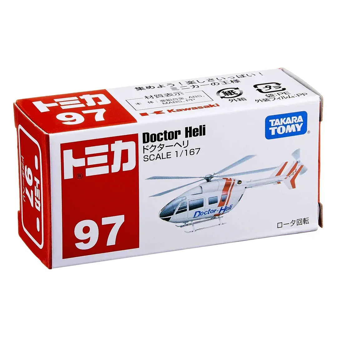 Takara Tomy Tomica 97 DOCTOR HELI HELICOPTER - Jaiman Toys