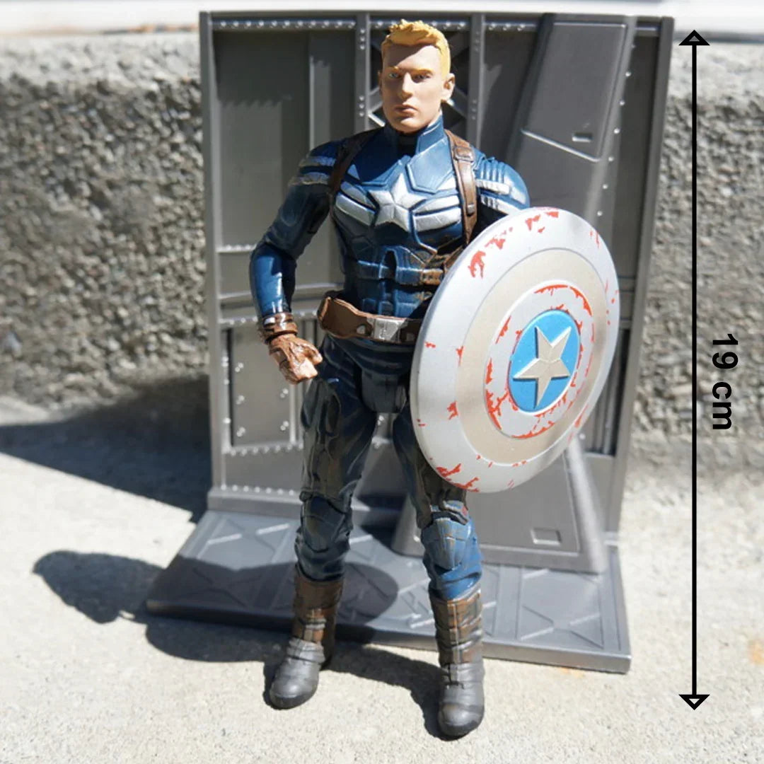 Captain America The Winter Soldier Exclusive Marvel Select Unmasked - Jaiman Toys
