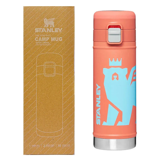 Stanley FlowSteady™ Big Bear Bottle 12 OZ | 360 ML (Pink) - Jaiman Toys