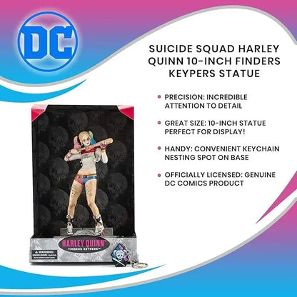 DC Suicide Squad Harley Quinn Finders Keypers 10 inches Tall Action Figure! Age18+ - Jaiman Toys