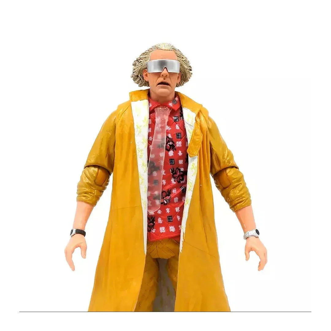 NECA Back to The Future Part 2 - 7" Scale Action Figure - Ultimate Doc Brown (2015) - Jaiman Toys
