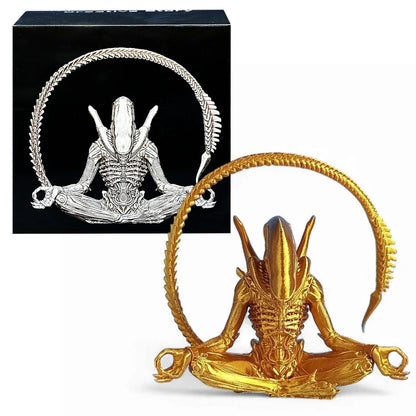 Gold Romulus Yoga Model Alien Action Figure - Jaiman Toys
