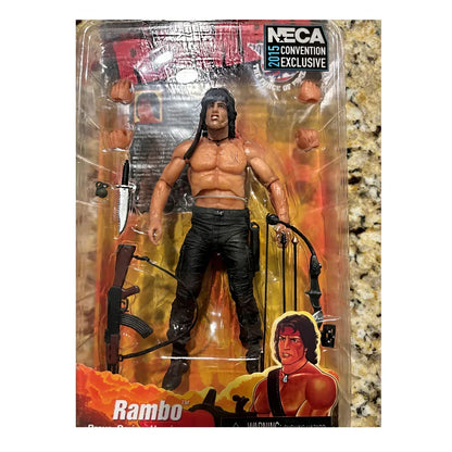 NECA Rambo Action Figure - Brave. Daring. Heroic Age 17+ - Jaiman Toys