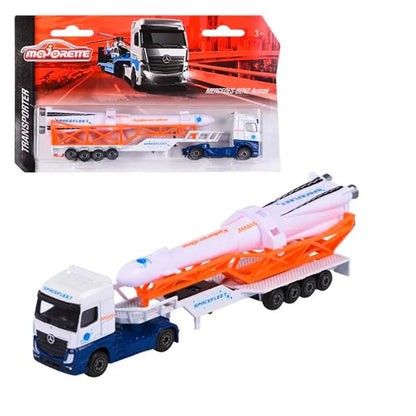 Majorette Transporter Trucks Single Pack – Multicolor Die-Cast Vehicle Set - Jaiman Toys
