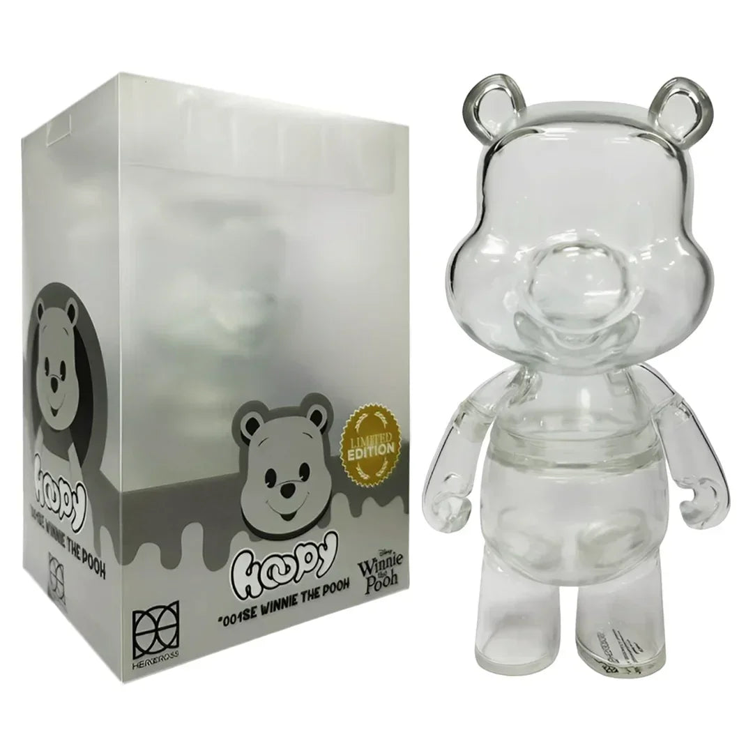 Disney! Winnie the Pooh - Transparent Bear Shaped Hoopy- Herocross ToyCFS#001 SE 6 inch - Jaiman Toys
