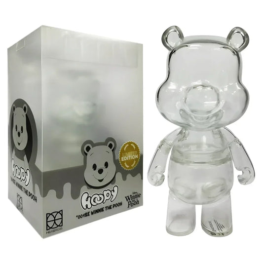 Disney! Winnie the Pooh - Transparent Bear Shaped Hoopy- Herocross ToyCFS#001 SE 6 inch - Jaiman Toys