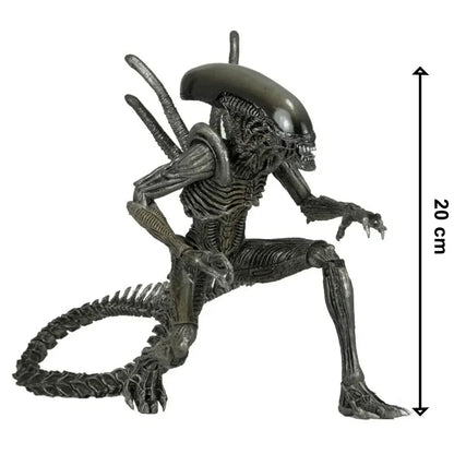 20 cm tall detailed alien action figure toy with poseable limbs, collectible sci-fi model