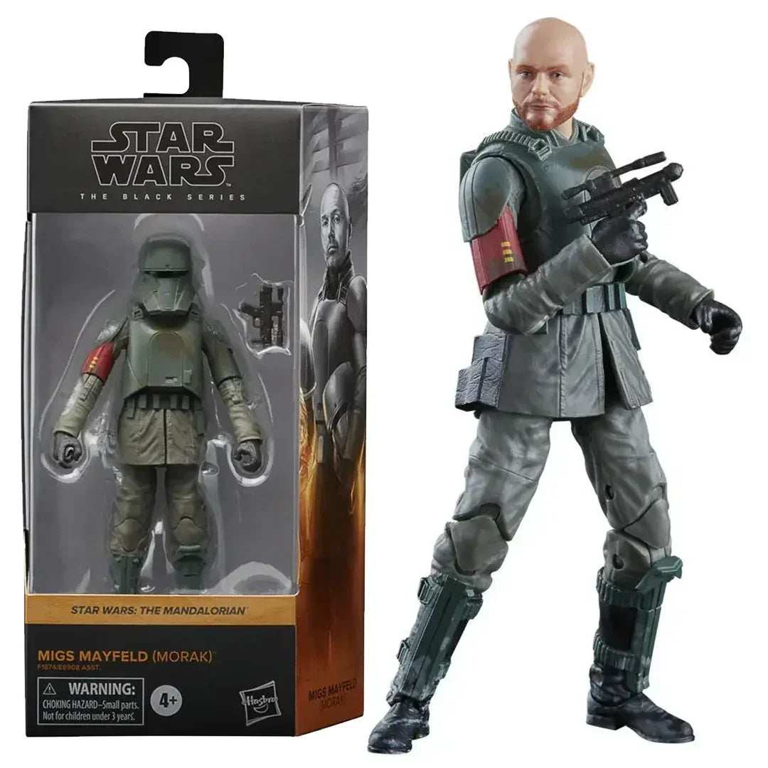 Star Wars The Black Series Migs Mayfeld (Morak) 6-Inch-Scale Star Wars: The Mandalorian Action Figure - Jaiman Toys