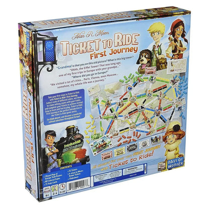 Days of Wonder Ticket to Ride: Europe - First Journey - Jaiman Toys