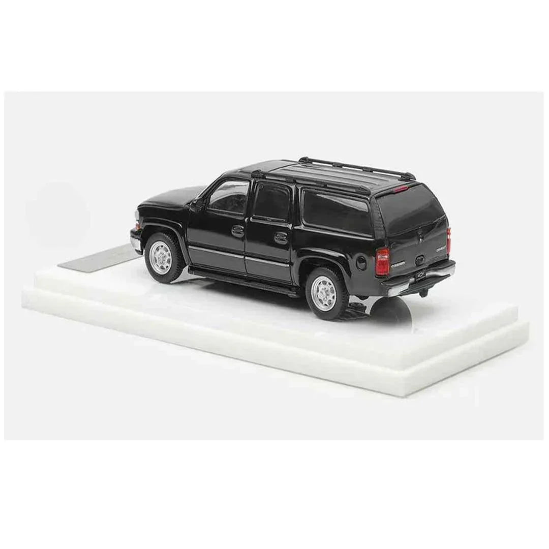 MK Miniatures 1/64 2003 Chevrolet Suburban – Black – Die-Cast Car Model - Jaiman Toys