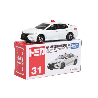 TOMICA #31 Toyota CAMRY SPORTS UNMARKED POLICE CAR- TAKARA TOMY -Diecast Scale Model Car - 1/64 - Jaiman Toys