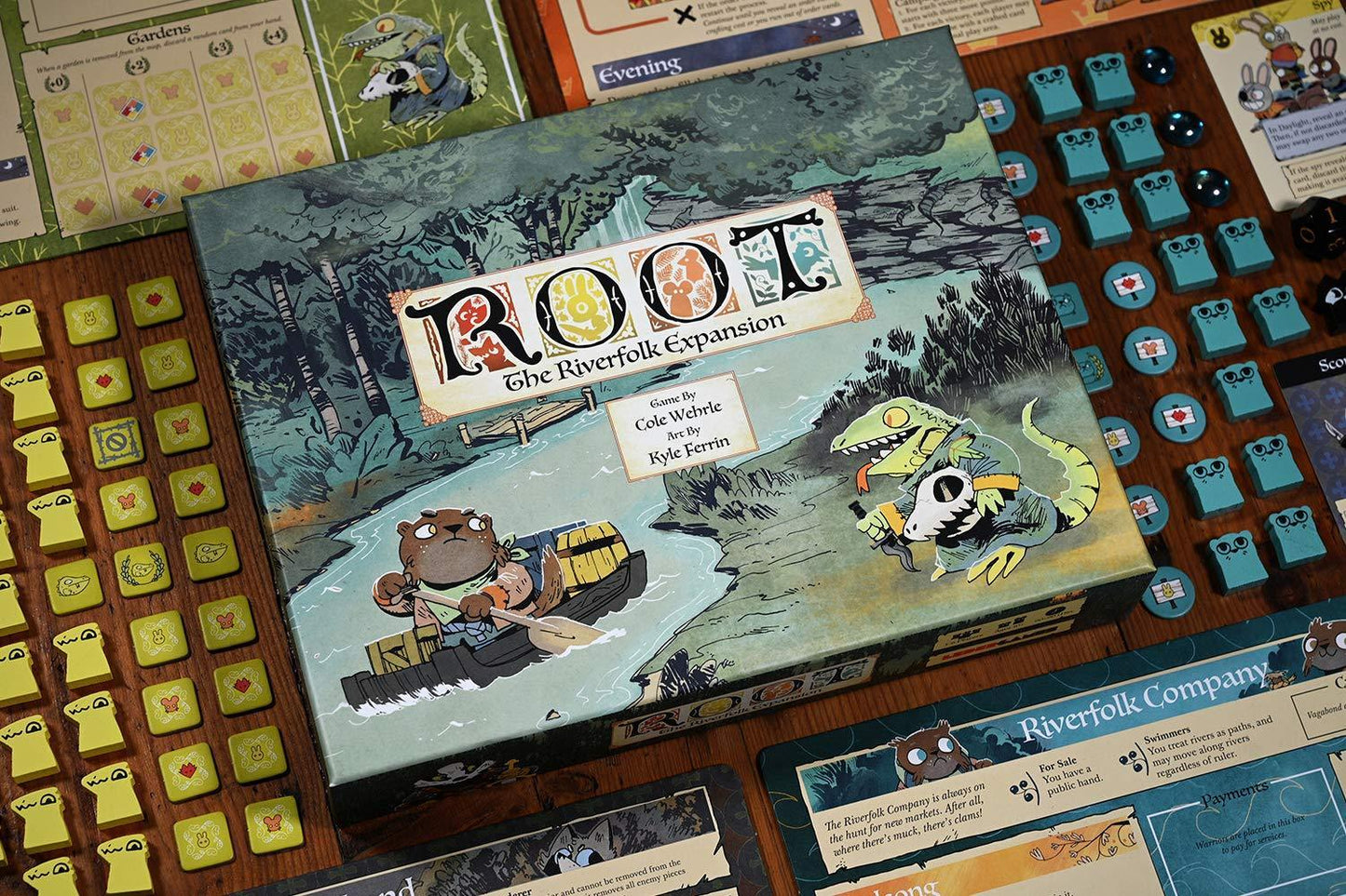 Root: The Riverfolk Expansion Board Game - Jaiman Toys