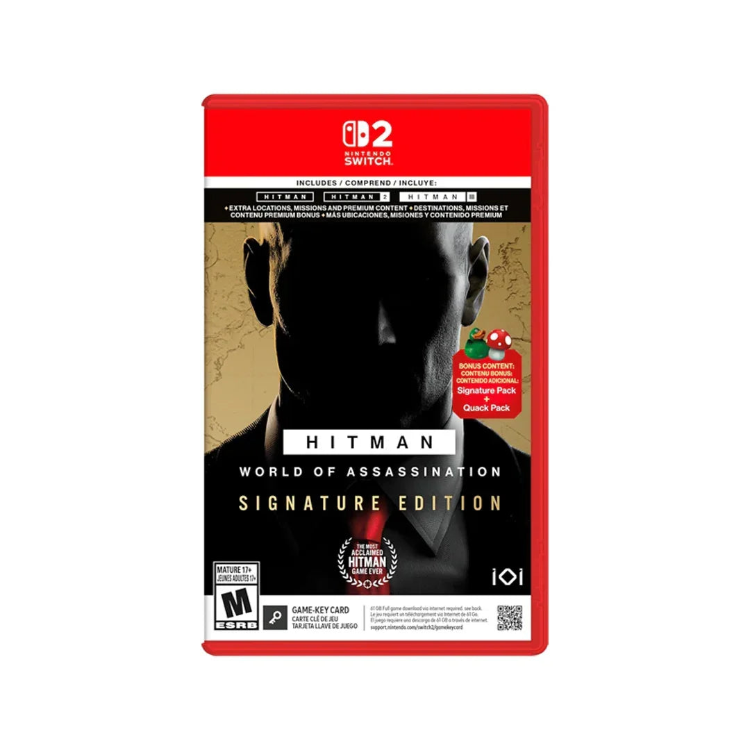 Hitman: World of Assassination Signature Edition - Nintendo Switch 2 Game - Jaiman Toys