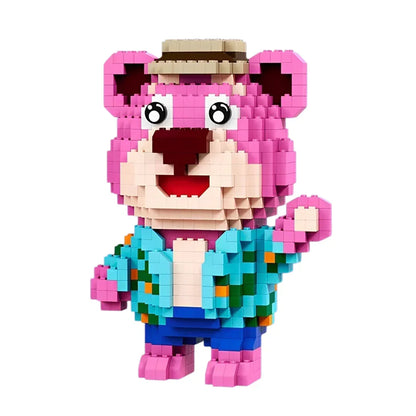 C. Bear Building Blocks Minifigure 6 Inch as Birthday Gift for Kids - Jaiman Toys