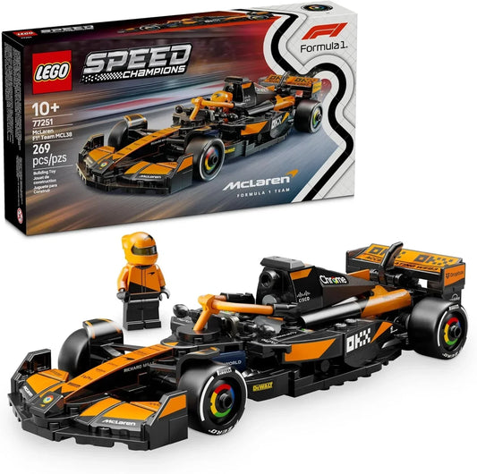 LEGO 77251 Speed Champions McLaren F1 Team MCL38 Race Car - Jaiman Toys