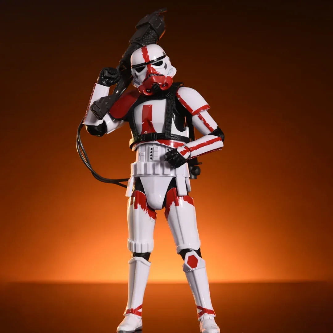 STAR WARS The Black Series Incinerator Trooper The Mandalorian Collectible Action Figure 6-Inch Scale - Jaiman Toys