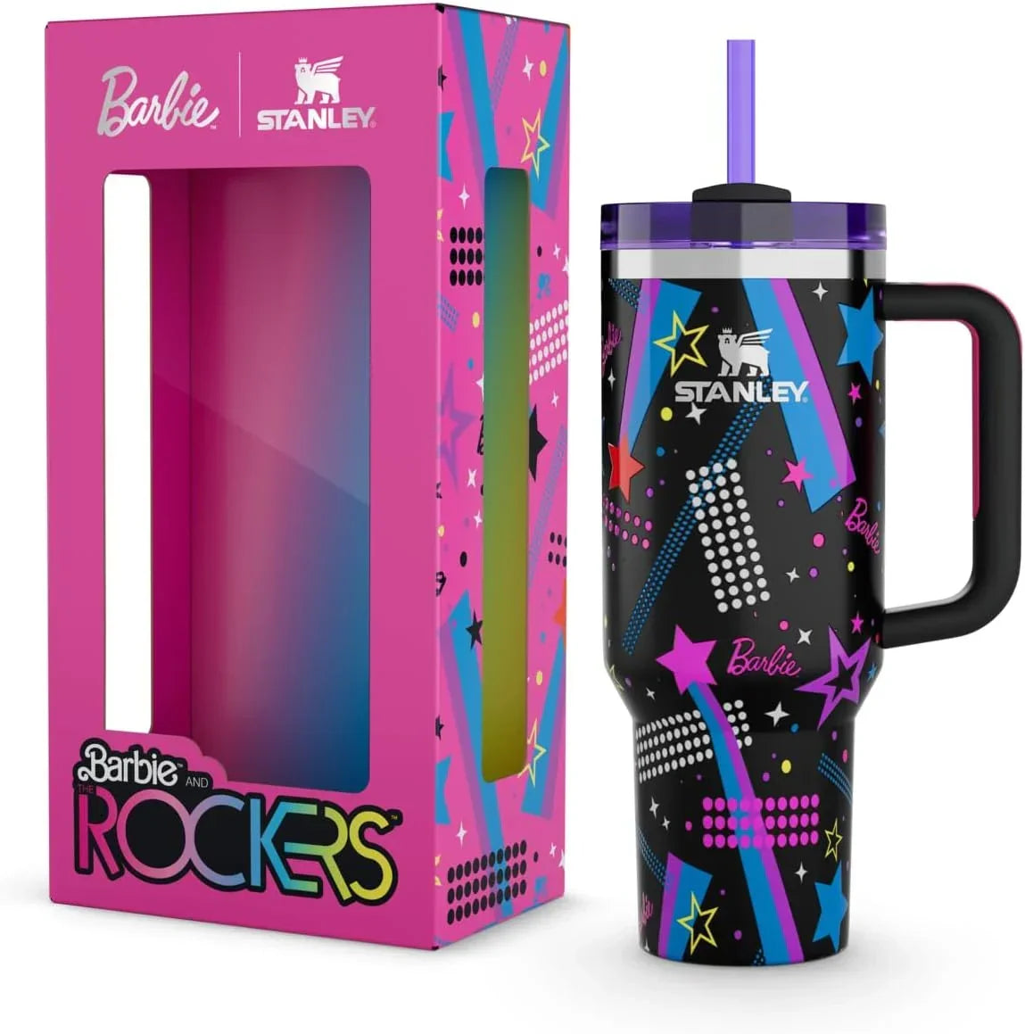 Stanley x Barbie™ ’80s Rockers Quencher 40 Oz, 1.18 L - Jaiman Toys