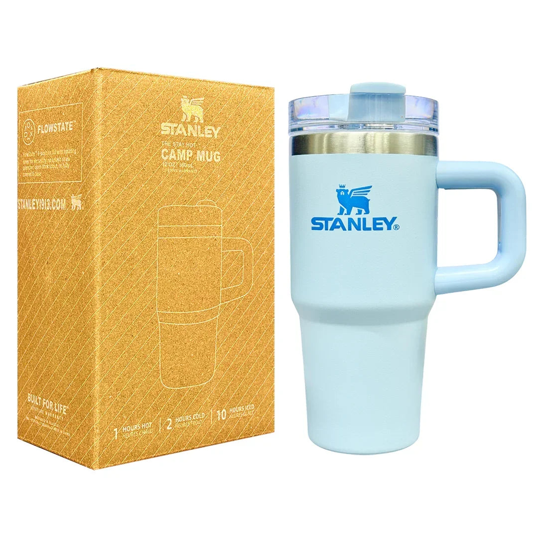 Stanley Quencher H2.0 The Stay Hot Tumbler 14 OZ | 360 ML (Blue) - Jaiman Toys