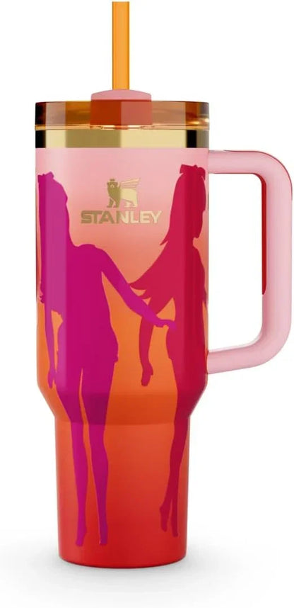 Stanley X Barbie™ ’60s Twist ’N Turn Quencher – 40 Oz Retro Glam Hydration Tumbler - Jaiman Toys