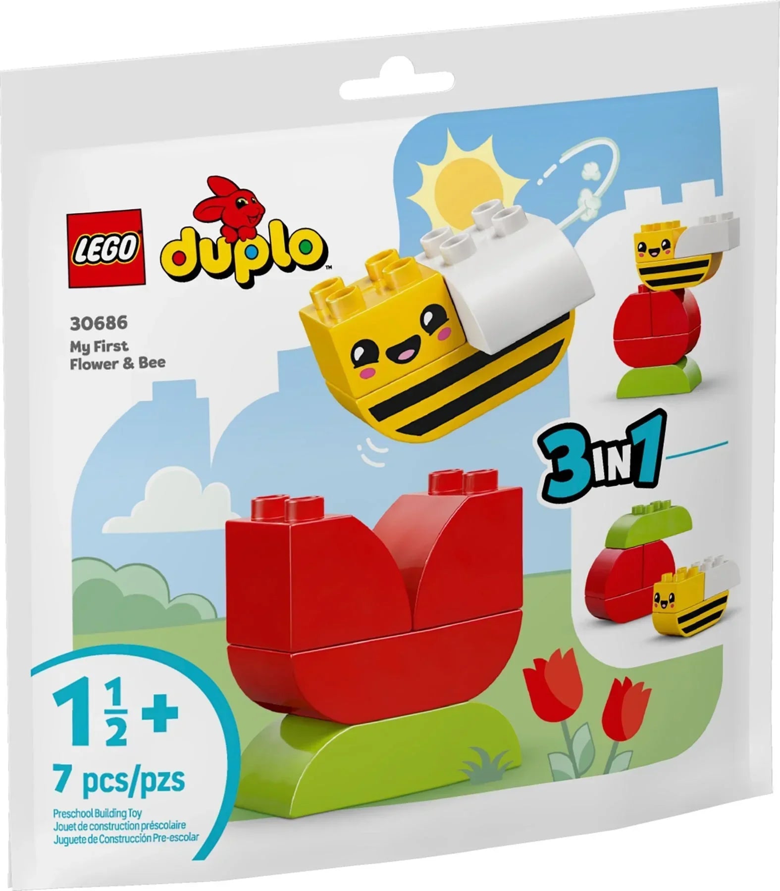 LEGO Duplo 30686 My First Flower with Bee Ecobag - Jaiman Toys