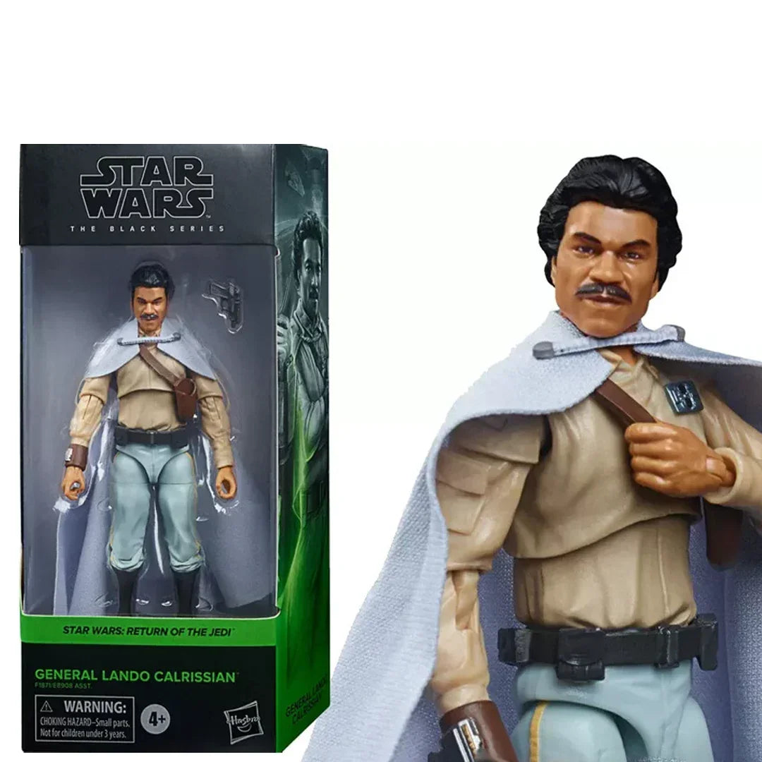 Star Wars General Lando Calrissian action figure in box, collectible toy for kids and fans