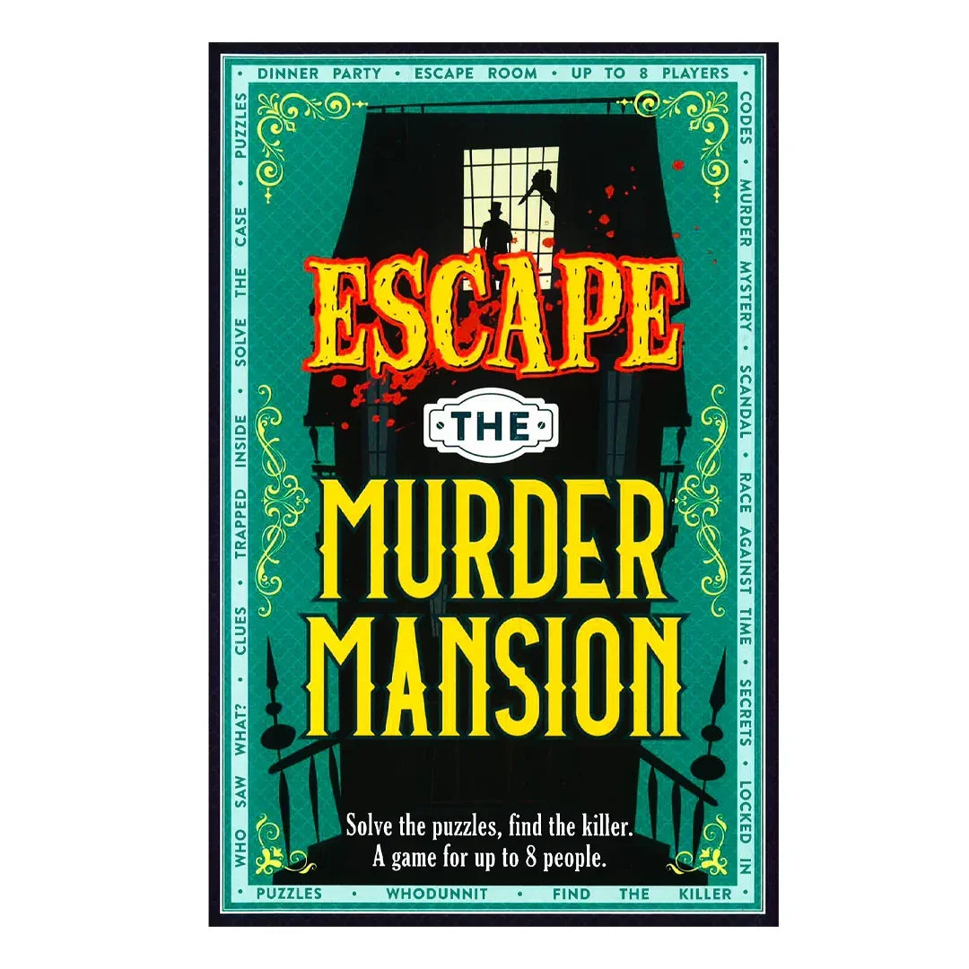 Escape the Murder Mansion Board Game – Mystery & Adventure - Jaiman Toys