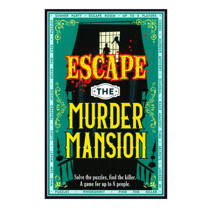 Escape the Murder Mansion Board Game – Mystery & Adventure - Jaiman Toys