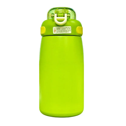 Hey Panda Water Bottle With Straw 650 ML (Green) - Jaiman Toys