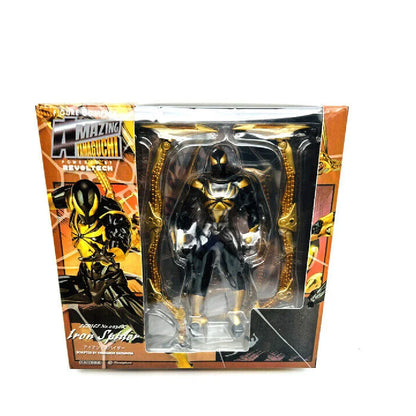 Spider-Man! Iron Spider Black Version-Amazing Yamaguchi Revoltech No.023 Action Figure - Jaiman Toys