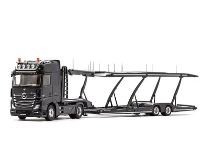 UNIQUE MODEL 1:64 Mercedes-Benz Actros Gigaspace 4×2 Car Carrier Semi Trailer – Diecast Model