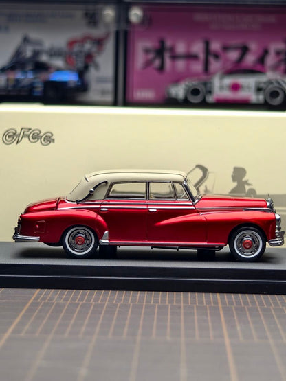 GFCC 1:64 1959 Mercedes-Benz 300D Convertible Diecast Car Model | Premium Classic Convertible Collectible Available in 6 Variants
