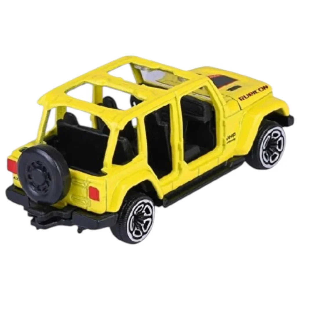Majorette Jeep Wrangler 4xe 1:64 Die-Cast SUV | Metal Body with Moving Parts | Showroom Series | Official Licensed Model | 3+