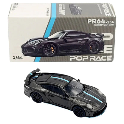 Pop Race PR64-254 Porsche 992 Sting(er) GTR 1:64 Die-Cast Model Car | Limited Edition Collector Scale Model