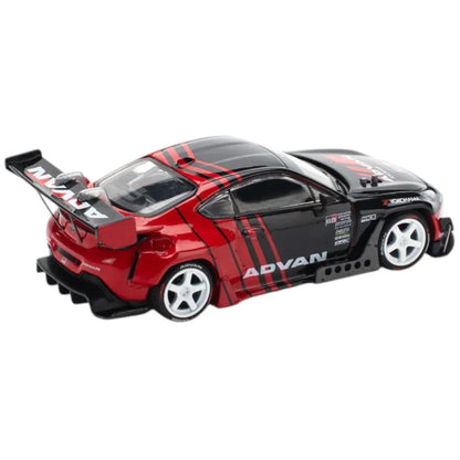 Pop Race PR64-228 Pandem Toyota GR86 Advan Livery 1:64 Die-Cast Model Car | Premium Collector Edition