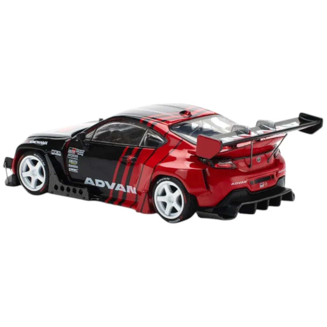 Pop Race PR64-228 Pandem Toyota GR86 Advan Livery 1:64 Die-Cast Model Car | Premium Collector Edition