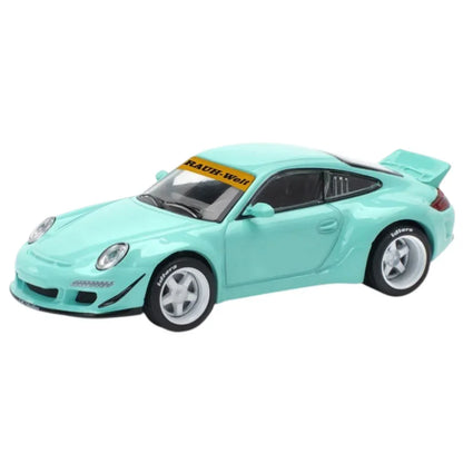 Pop Race PR64-237 Porsche 997 RWB 1:64 Die-Cast Model Car | Rauh-Welt Premium Collector Edition