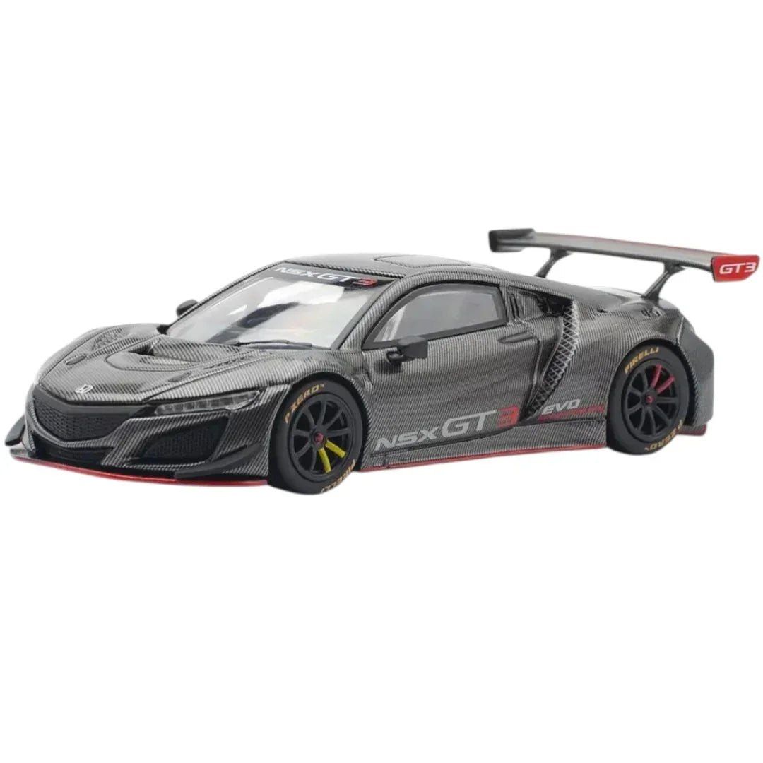 Pop Race PR64-159 Honda NSX GT3 EVO22 1:64 Die-Cast Model Car – Carbon Edition