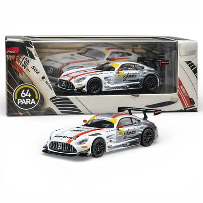 PARA64 1:64 2024 Mercedes-AMG GT3 Macau FIA GT World Cup #130 GruppeM Racing Diecast Model Car