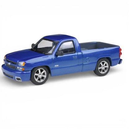 PARA64 1:64 2006 Chevrolet Silverado Single Cab Ming Blue – 2025 Special Projects 05 Diecast Model