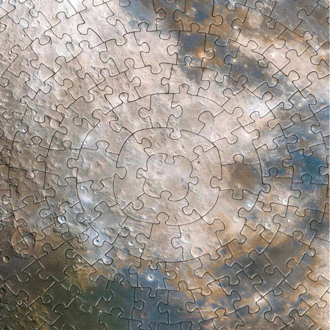 Jigsaw Nation 500 Piece Circle Puzzle – SuperMoon24 by Prathamesh Jaju
