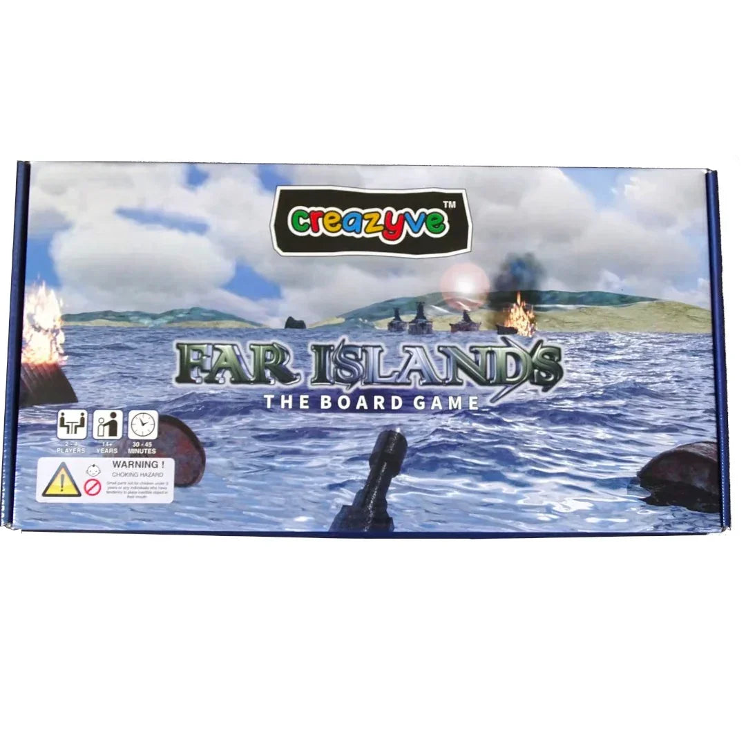 Creazyve Far Islands – Strategic Naval Battle Board Game