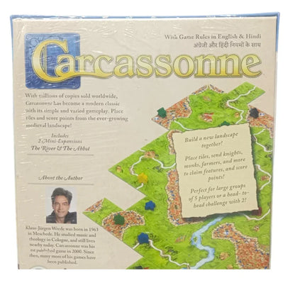 Carcassonne Strategy Tile-Placement Board Game – Family & Strategy Game