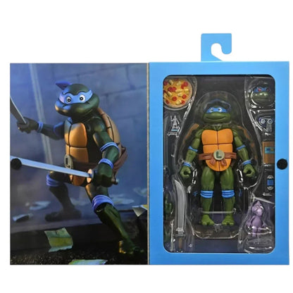 Teenage Mutant Ninja Turtles Leonardo Leads Pizza Club Action Figure 5.5 Inch – TMNT Collectible Figure with Accessories | Nickelodeon Official Collectible