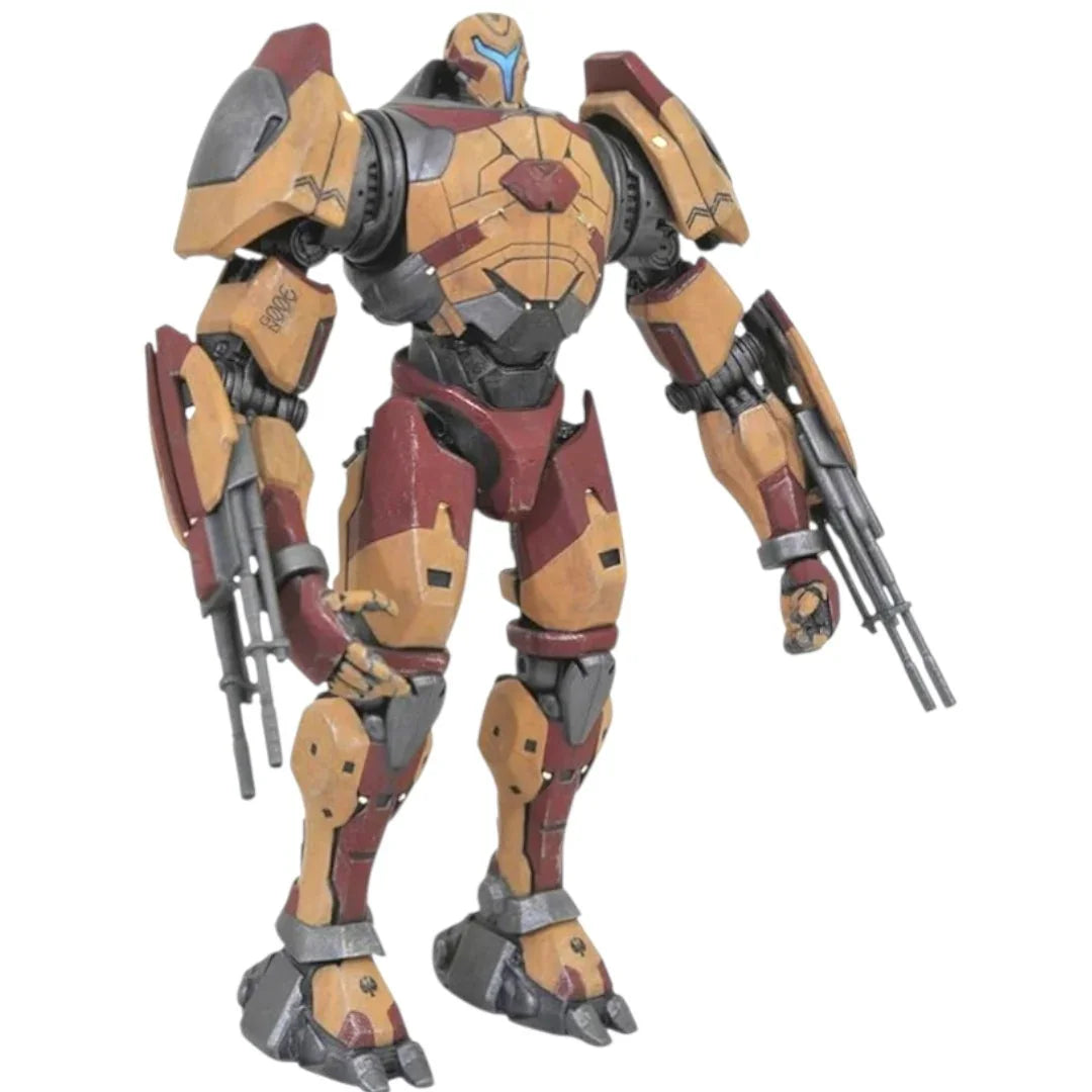 Pacific Rim Uprising Valor Omega Jaeger Action Figure 6.5 Inch – Movie Collectible Robot Figure with Weapons | Pacific Rim Series