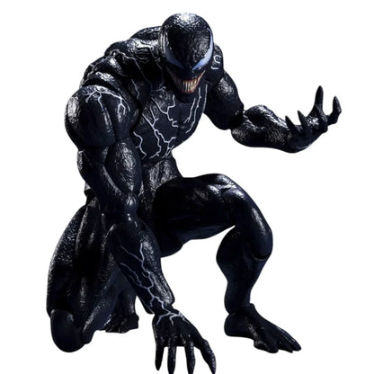 Marvel Venom: Let There Be Carnage Venom Action Figure 7 Inch – Movie Collectible with Interchangeable Heads, Hands & Symbiote Accessories