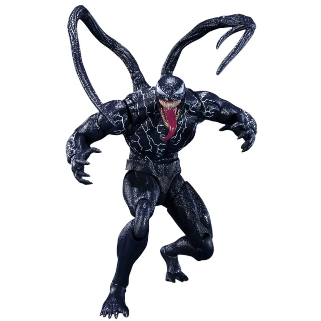 Marvel Venom: Let There Be Carnage Venom Action Figure 7 Inch – Movie Collectible with Interchangeable Heads, Hands & Symbiote Accessories